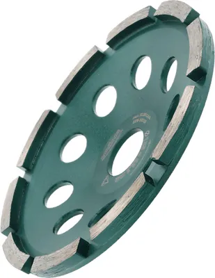 Produktbild von Gröne Diamantschleifscheibe 125 x 22,2 mm, 10-Schleifsegmente, Diamant-Schleifteller,  Schleiftopf, Topfscheibe