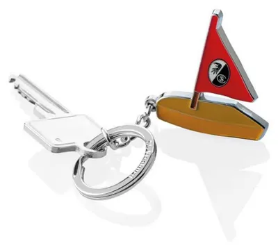 Produktbild von SC Freiburg Schlüsselanhänger Bächleboot