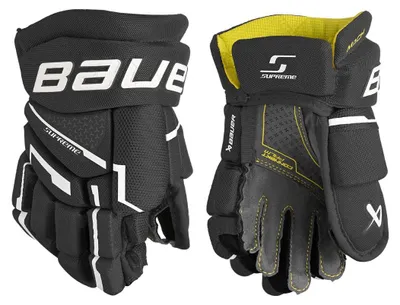 Produktbild von BAUER Supreme MACH Handschuhe Bambini, Größe:8 Zoll, Farbe:schwarz/weiß