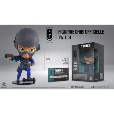 Immagine prodotto di Six Collection 3 - Figura in vinile di Twitch da 10 cm
