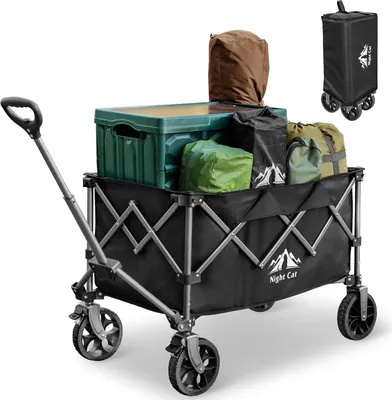 Image de Chariot pliable - Chariot de transport pour la plage et le camping - 1 pièce