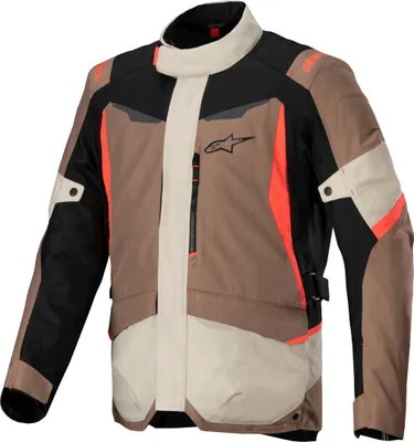 Produktbild von Alpinestars ST-1 wasserdichte Motorrad Textiljacke, khaki/schwarz, 2XL
