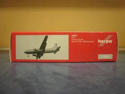 Produktbild von Herpa Wings 1:200 Convair 340 KLM Royal Dutch Airlines 559393