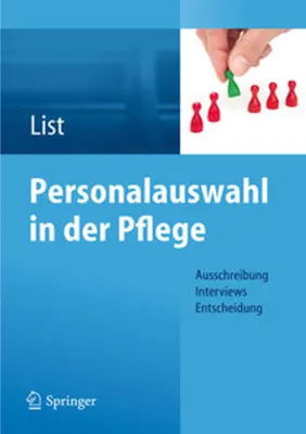 Produktbild von Personalauswahl in der Pflege