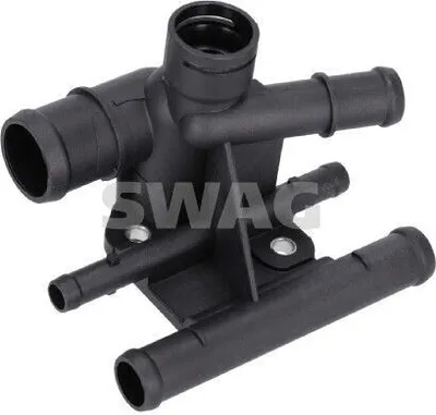 Produktbild von SWAG 33 10 1742 Kühlmittelflansch für VW GOLF VI (5K1) Wasserflansch