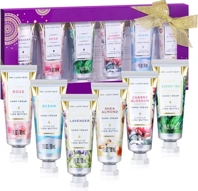 Produktbild von Spa Luxetique Handcreme – Intensive Pflege, Vielfalt an angenehmen Düften und ideales Geschenk für jeden Anlass