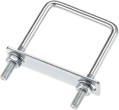 Obrázek produktu pro U-šrouby z uhlíkové oceli, vnitřní šířka 70 mm, s maticí