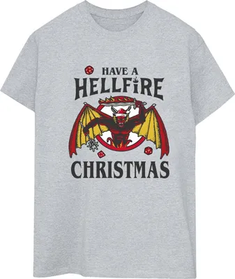 Produktbild von Netflix - "Stranger Things Hellfire" T-Shirt für Damen BI44289 (3XL) (Grau)