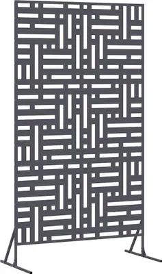 Obrázok produktu pre vidaXL Paraván na ochranu súkromia antracit 100 x 50 x 180 cm oceľ
