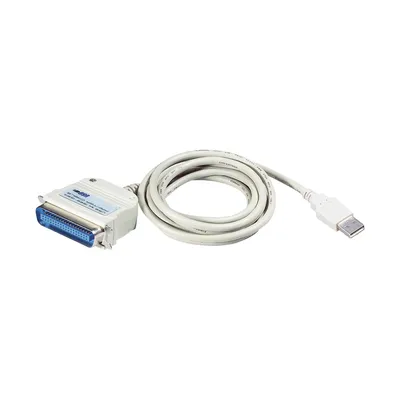 Produktbild von ATEN USB auf IEEE1284 Druckeradapter (1,8 m), Weiß, USB Type A, C-36, 1,8 m, Männlich/Männlich, 106 g