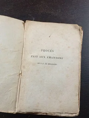 Image de Procès fait aux chansons