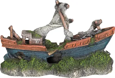 Produktbild von Nobby Aquariendekoration Boot (Wrack)
