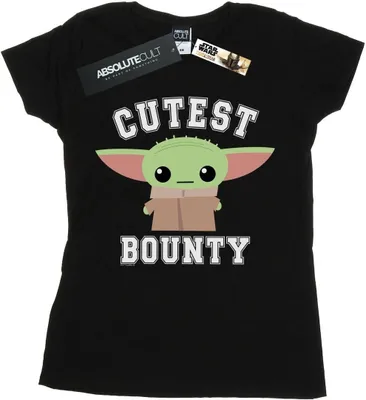 Produktbild von Star Wars - "The Mandalorian Cutest Bounty" T-Shirt für Damen BI43148 (XL) (Schwarz)