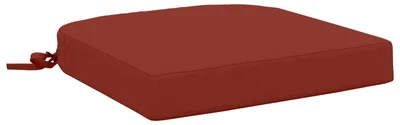 Image de Coussin de siège en 1 pièce SOEST 100 % polyester Rouge