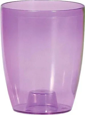 Produktbild von Květináč vysoký COUBI ORCHID 16 cm - barva: transparentní fialová