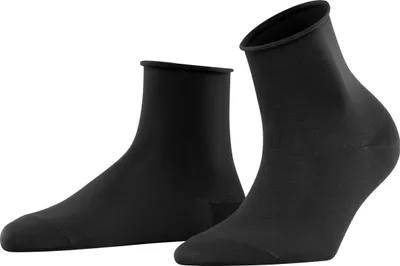 Produktbild von Damen-Kurzsocken Baumwolle Touch – Schwarz – 39–42