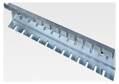 Produktbild von Lochwandschraubendreherhalter aus Stahl für Handwerkzeuge und Zangen, rostbeständig und platzsparend für Werkstatt, Garage und Heimwerkerbereich
