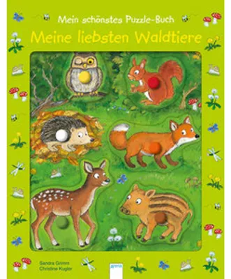 Zdjęcie produktu dla Mein schönstes Puzzle-Buch. Meine liebsten Waldtiere