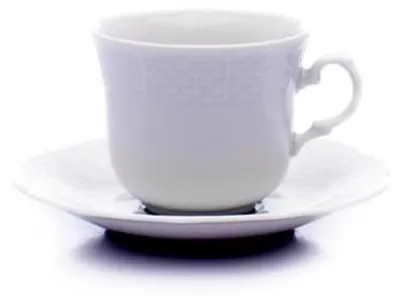 Produktbild von Thun 1794 Tasse und Untertasse, Tschechisches Porzellan, 165 ml, Natalie, weiß, Thun