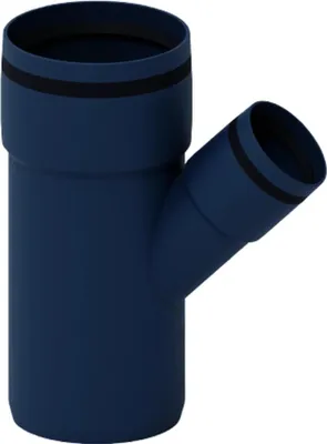 Produktbild von POLOPLAST POLO-KAL XS, Abzweig, DN 90, 50, 45, 1 Stk.