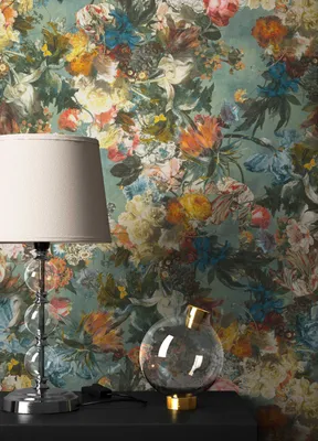 Produktbild von NEWROOM Tapete Laurences - Muster Bunt Vliestapete - Floral Blumen  Germany