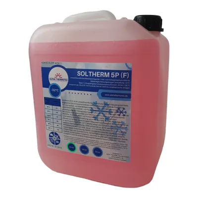 Produktbild von Solarflüssigkeit Gemisch bis -32° C 10 Liter Rot