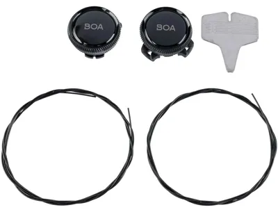 Image de BOA L6 Reel & Lace Repair Kit Schwarz (25 mm) – Ersatz-Drehverschluss Set