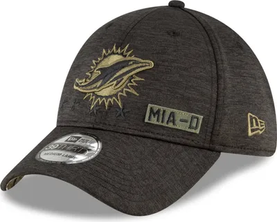 Produktbild von New Era 39Thirty Cap Salute to Service Miami Dolphins - S/M