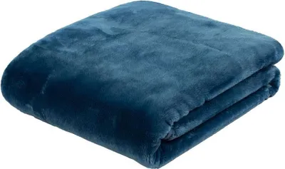 Produktbild von Gözze Premium Cashmere-Feeling Decke blau 220x240 cm