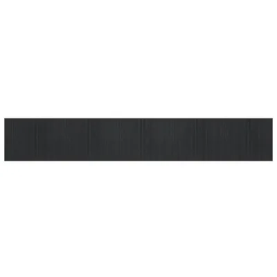 Produktbild von vidaXL Teppich Rechteckig Grau 80x500 cm Bambus