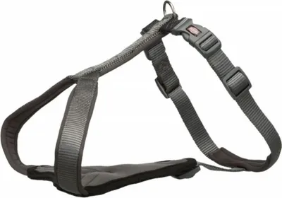 Immagine prodotto di Imbracatura a Y Trixie Premium - grafite - 42-50 cm/15 mm