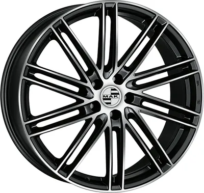 Obrázek produktu pro litá kola MAK LEIPZIG 9.5x21 5x130 ET 60 BLACK MIRROR