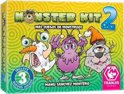 Produktbild von Tranjis Games Monster Kit 2 Brettspiel Gelb Gelb One Size