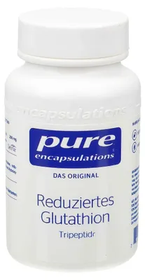 Produktbild von PURE ENCAPSULATIONS reduziertes Glutathion Kapseln 60St PZN 02767786