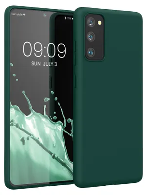 Produktbild von kwmobile Handyhülle für Samsung Galaxy S20 FE Hülle - TPU Case - Kabelloses Laden - Schutzhülle Cover in Türkisgrün