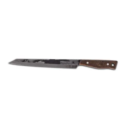 Produktbild von Petromax Tranchiermesser 24 cm Klinge aus rostfreiem Stahl mit Griff aus Walnussholz
