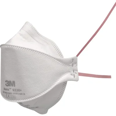 Immagine prodotto di 3M 9330+ Maschera antipolvere fine senza valvola FFP3 20 pz