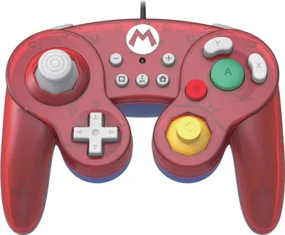 Image de Hori Battle Pad Super Mario Nintendo Switch Gamepad, Couleur:Bleu / Rouge