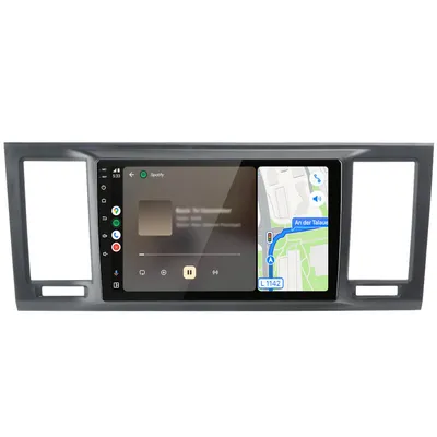 Immagine prodotto di Autoradio Android per VW T6 Multivan 2015-2019, Caravelle, Transporter. Funzionalità: CarPlay wireless, Android Auto, Wi-Fi, GPS, navigatore, RDS, DSP, DAB+, Bluetooth. Schermo da 9 pollici, memoria 2+64GB