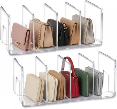 Zdjęcie produktu dla Przezroczysty organizer na dokumenty z akrylu, z 4 przegródkami