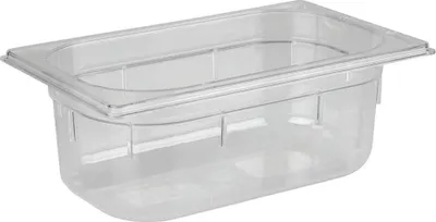 Produktbild von APS 82030 GN 1/4 Behälter, Polycarbonat, 26,5 x 16,2 cm, Tiefe 100 mm, 2,5 Liter