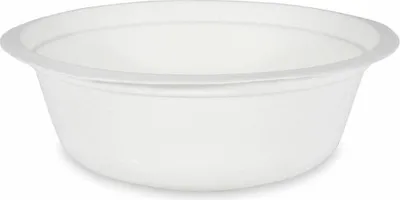 Produktbild von 100x Suppenteller Salatschalen Schale rund Zuckerrohr 500ml Ø15.5 x 5.5cm