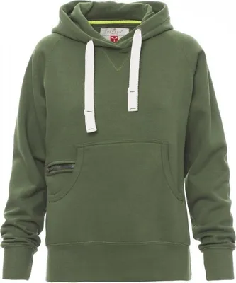 Produktbild von Damen Sweatshirt mit Kapuze "ATLANTA+LADY" - Payper Collegegrün L