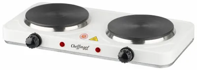 Produktbild von Chefffinger CF-EHD1000: Elektrische Heizplatte, 1000 W - Doppel