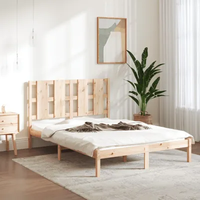 Produktbild von The Living Store Massivholzbett 135x190 cm