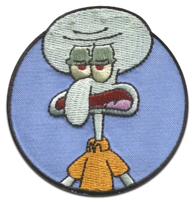 Obrázok produktu pre Comercial Mercera SpongeBob SquarePants © Thaddäus vyšívaný - nášivka, nažehľovačka, nažehľovací obrázok, nášivka, nášivky, na nažehlenie, veľkosť: 6,4 x 6,7 cm
