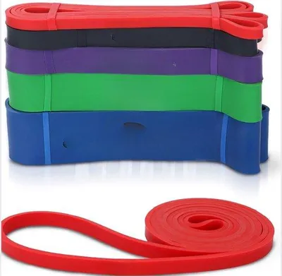 Productafbeelding van Famanu weerstandsbanden voor krachttraining - Elastische fitnessbanden - Pull-up band - Weerstandstraining