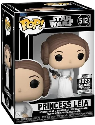 Produktbild von Funko Pop! Star Wars - Princess Leia #512 (2022 Galactic Convention Exclusive)