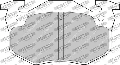 Produktbild von FERODO RACING Bremsbeläge Satz Hinten Bremsklötze für RENAULT CLIO II (BB0/1/2, CB0/1/2) FCP558R