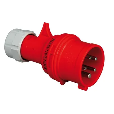 Produktbild von CEE-Stecker mit Phasenwender 16A 5-polig